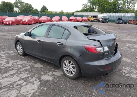 2012 Mazda Mazda3 I Touring z USA, uszkodzony, nr VIN JM1BL1V88C1651783
